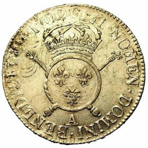 Реверс монеты Франция, 1 ЭКЮ, 1701-1704