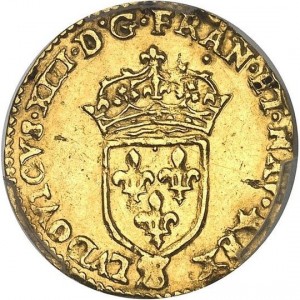 Аверс монеты Франция, ½ дьёра, 1610-1643