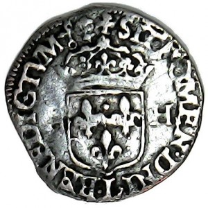 Реверс монеты Франция, 1 дузен, 1593-1601