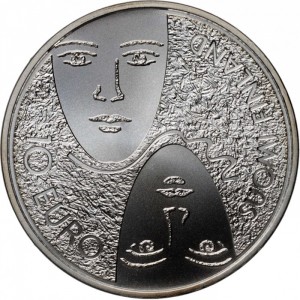 Реверс монеты Финляндия, 10 евро, 2006, 100 лет парламентским реформам