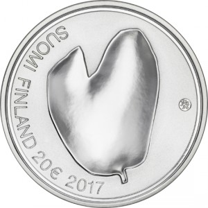 Аверс монеты Финляндия, 20 евро, 2017, Матери