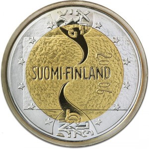 Аверс монеты Финляндия, 50 евро, 2006, Председательство Финляндии в ЕС