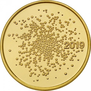 Аверс монеты Финляндия, 100 евро, 2019, 100 лет Конституции