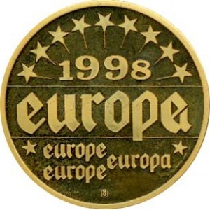 Реверс монеты Финляндия, 1 ЭКЮ, 1998, Мартти Ахтисаари