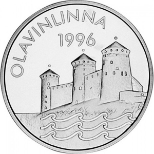 Реверс монеты Финляндия, 20 евро, 1996, Олафсборг