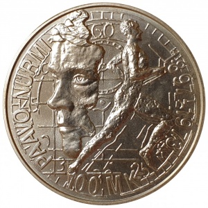 Реверс монеты Финляндия, 100 марок, 1997, 100 лет со дня рождения Пааво Нурми