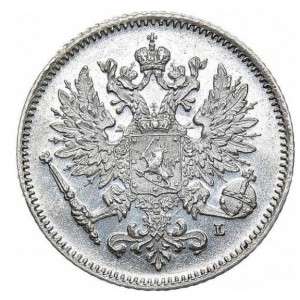 Аверс монеты Финляндия, 25 пенни, 1872-1917
