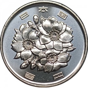 Аверс монеты Япония, 100 йен, 2019-2026