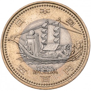 Аверс монеты Япония, 500 йен, 2009, Нара