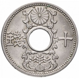 Аверс монеты Япония, 10 сенов, 1933-1937