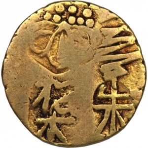 Аверс монеты Япония, 1 шу, 1650