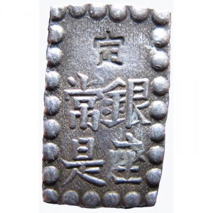 Аверс монеты Япония, 1 шу, 1853