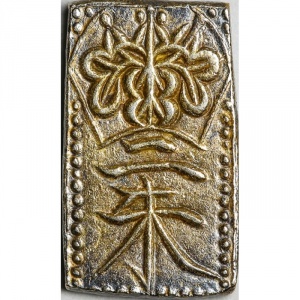 Аверс монеты Япония, 2 шу, 1832