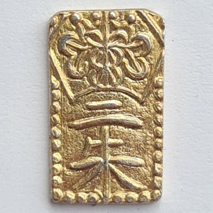 Аверс монеты Япония, 2 шу, 1860