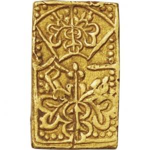 Аверс монеты Япония, 1 бу, 1601