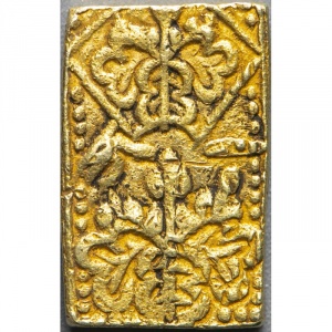 Аверс монеты Япония, 1 бу, 1695