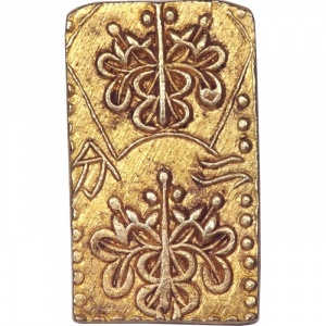 Аверс монеты Япония, 2 бу, 1828