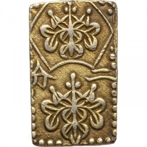 Аверс монеты Япония, 2 бу, 1856