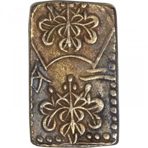 Аверс монеты Япония, 2 бу, 1860