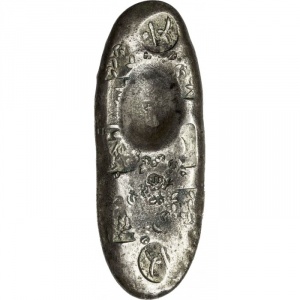 Аверс монеты Япония, 1 чогин, 1736