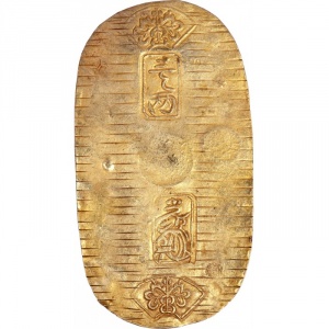 Аверс монеты Япония, 1 ре, 1695