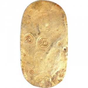 Реверс монеты Япония, 1 ре, 1695