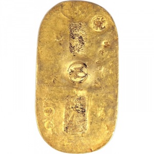 Реверс монеты Япония, 1 ре, 1710
