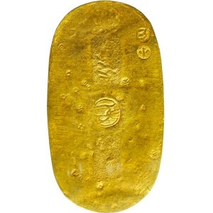 Реверс монеты Япония, 1 ре, 1714