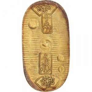 Аверс монеты Япония, 1 ре, 1837