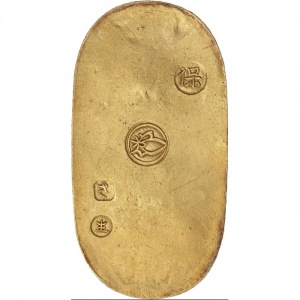 Реверс монеты Япония, 1 ре, 1837