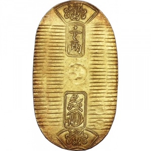 Аверс монеты Япония, 1 ре, 1860