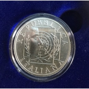 Аверс монеты Италия, 10 евро, 2005, 60 лет ООН