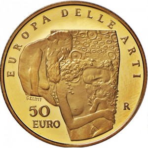 Реверс монеты Италия, 50 евро, 2003, Искусство в Европе - Австрия