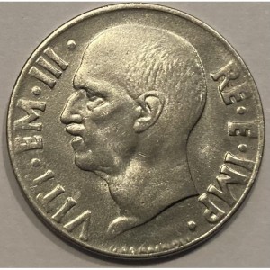 Аверс монеты Италия, 20 чентезимо, 1939