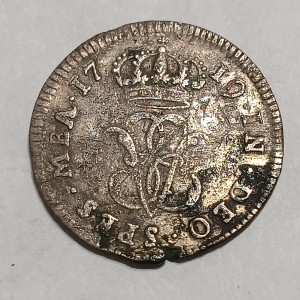 Аверс монеты Швеция, 5 эре SM, 1719