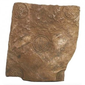 Аверс монеты Швеция, 2 далер SM, 1753-1760