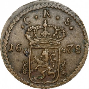 Аверс монеты Швеция, 1 эре SM, 1675-1680