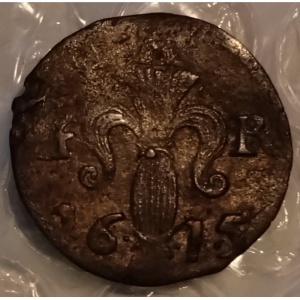 Аверс монеты Швеция, ½ эре, 1615