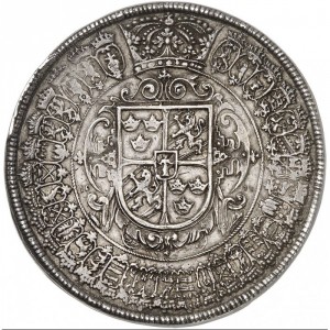 Реверс монеты Швеция, 4 риксдалера, 1633