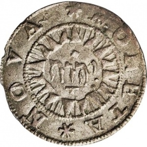 Реверс монеты Швеция, 1 фюрк, 1601, Три больших короны
