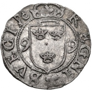 Аверс монеты Швеция, ½ эре, 1599