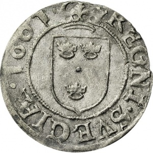 Аверс монеты Швеция, ½ эре, 1600-1602