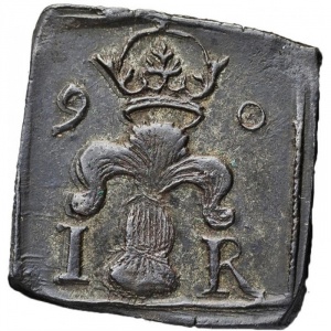 Аверс монеты Швеция, 4 эре, 1590-1592
