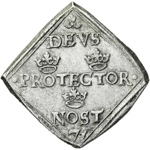 Реверс монеты Швеция, 2 марки, 1569-1571