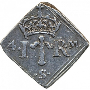 Аверс монеты Швеция, 4 марки, 1568-1572