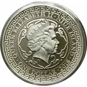 Аверс монеты Ниуэ, 1 доллар, 2018