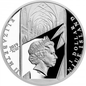 Аверс монеты Ниуэ, 1 доллар, 2019