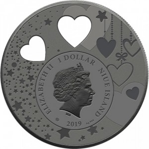 Аверс монеты Ниуэ, 1 доллар, 2019