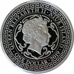 Аверс монеты Ниуэ, 1 доллар, 2019