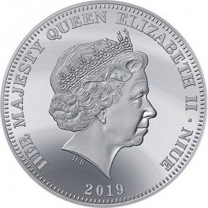 Аверс монеты Ниуэ, 1 доллар, 2019